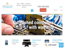 Tablet Screenshot of computeranswers.com